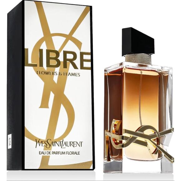 Yves Saint Laurent YSL Libre Flowers And Flames Perfume 3oz Eau Spray Tester NEW - Picture 1 of 5